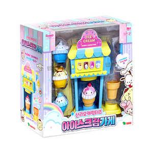 산리오캐릭터즈 아이스크림가게 시나모롤 마이멜로디 폼폼푸린 포차코 가게 역할 놀이