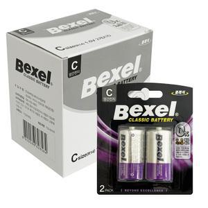 벡셀 C형 망간건전지2p x1박스(10개) R14 무수은 1.5v
