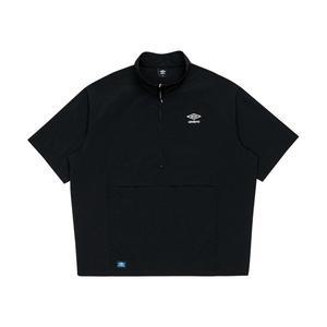 [엄브로] 클래식 반팔 스탠넥 아노락 UQ223CWT42BLK
