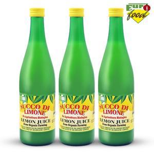유로푸드 유기농 레몬쥬스 500ml 3개