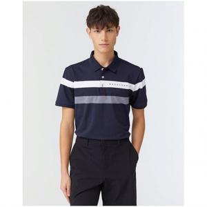 헤지스골프 남성 블랙 라인배색 반팔 폴로티셔츠 WPTS3B971BK 731598