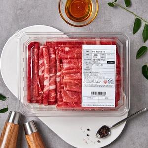 [냉동] 한우 목심 바로구이 300g