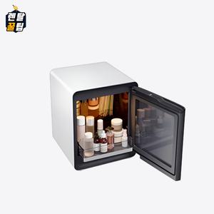 삼성 비스포크 큐브 냉장고 코타화이트 25L투명 도어 + 뷰티 헬스 수납존
