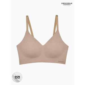 [하프클럽/ 이너웨어]쿨 인견 에어홀 스트랍 감탄브라 1종 베이지