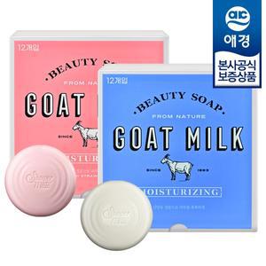 [애경] 샤워메이트 산양유 비누 90g 12개입 x2개