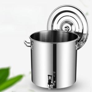 수도꼭지 스텐 물통 10L 20L 뚜껑 대용량 밸브형 201스테인리스