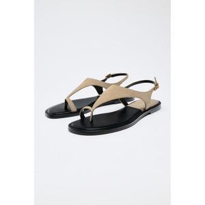 [국내] 자라 ZARA 스웨이드 엄지 샌들 1600/510/131 5338483 신발