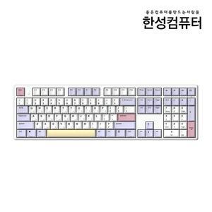 한성 GK898B PRO 염료승화 EDITION 8K 블루투스 무접점키보드 퍼플하트 35g [H@lu]