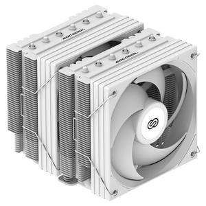 :3RSYS Socoool RC1400N Quiet 쌍철봉 듀얼타워 공랭 CPU 쿨러 (화이트)