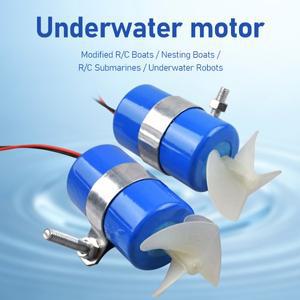 보트 수중 스러스터 CW CCW 3 블레이드 패들 모터 7.4V 16800RPM 마이크로 ROV로봇보트 모델 용 방수 모터