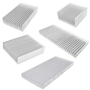 LED 칩 전자 집적 회로 냉각 열 분산을 위한 압출된 대형 알루미늄 방열판 방열판 라디에이터 냉각기