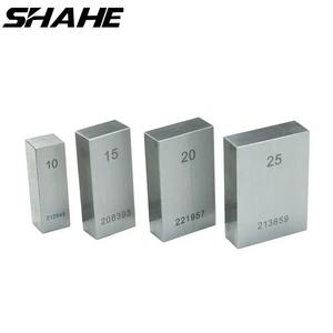 SHAHE-정밀 블록 게이지 측정 스틸 스퀘어 버니어 캘리퍼스 마이크로 미터 10mm 15mm 20mm 25mm 30mm