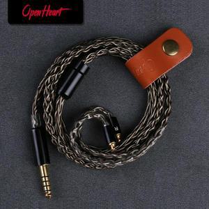 OPENHEART 8 코어 케이블 Sennheiser IE200/IE300/IE600/IE900 AKG N5005/N30 MMCX 3.5 4.4mm 밸런스드 1.2