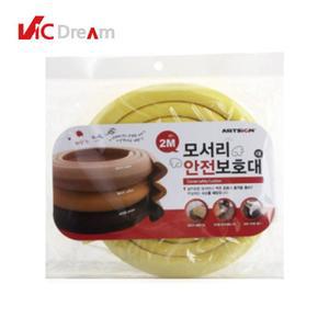 모서리 안전 보호대 대 옐로우 L1016 1개입/패드/책상/가구/커버대/보호/둥근/안/대대/쿠션대