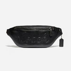 [코치] 워런 스크립트 벨트백 F76799 슬링백 Black