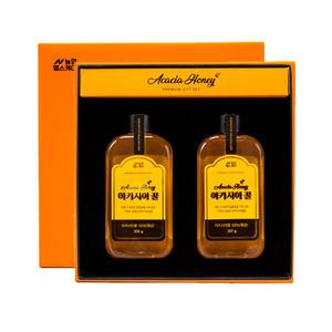 농협 천연 100% 아카시아 벌꿀 300g x 2병 SET