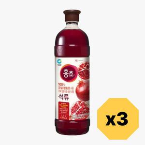 홍초 석류1.5L x 3병