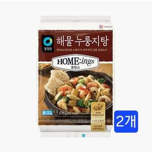 청정원 호밍스 해물누룽지탕 670g/2개 360472