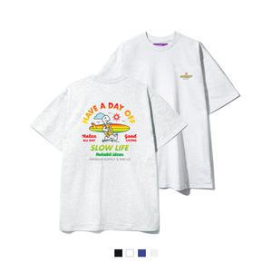 SLOW LIFE 오버핏 반팔 (GOS2-5NH1348)