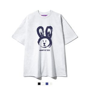 RABBIT FACE 오버핏 반팔 (SOS2-5NH1347)