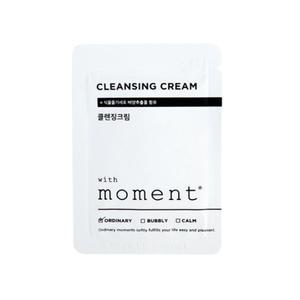 위드모먼트 일회용 클렌징크림 3ml 여행용 휴대용 클렌징 로션 크림