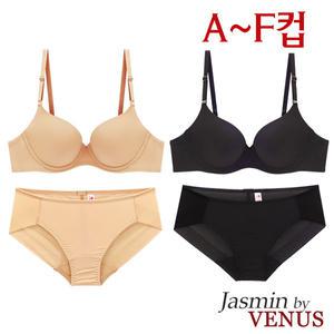 [자스민by비너스]A~F컵 메모리폼몰드브라팬티2종(JB1163)75A~85F