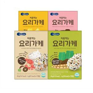 베베쿡 처음먹는  요리가케(4종선택)1박스