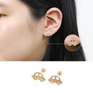 PG1378)자동차 14K골드피어싱/금귀걸이/gold/piercing