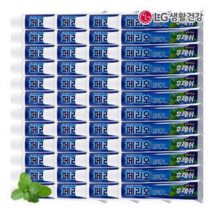 엘지 페리오 뉴 후레쉬 플러스치약 48개