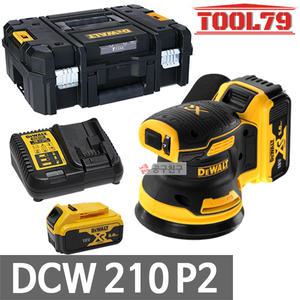 디월트 DCW210P2 충전 샌더기 20V MAX (18V) 5.0Ah*2개 브러쉬리스 7단 속도 조절
