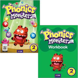Phonics Monster 2 (S+W) 2/E 전2권 파닉스 몬스터