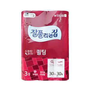 케이에이치커머스 잘풀리는집 퀼팅 30m 3겹 30롤x1팩