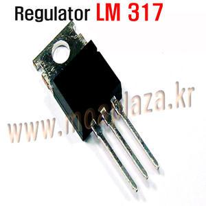 LM317 가변전압범위:1.25V~37V 출력전류:1.5A 3-Terminal Adjustable Regulator