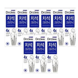2080 닥터크리닉 치석 크리닉 치약 120g x9개