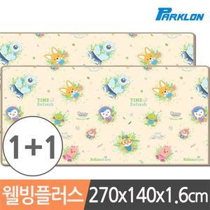1+1 뽀로로 하늘구경 웰빙 놀이방매트 270x140x1.6cm