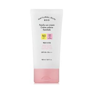 더페이스샵 내추럴 선 에코 패밀리 선크림 150ml (대용량)