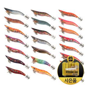 낚시방 오적에기 3.5호(10개구매시 10구에기케이스 증정)/한치오모리에기 최강자/무늬오징어 한치 갑오징어