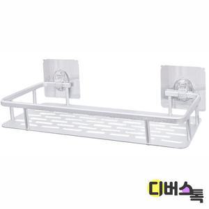 [디버스톡] 브리사 접착식 일자 욕실선반(1단 일자선반 30cm)