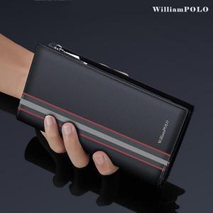 WilliamPOLO (윌리엄폴로) 소가죽 남성지갑 남성장지갑 장지갑 핸드폰지갑 21557