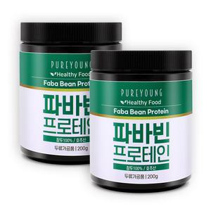 잠두콩 파바빈 단백질 분말 200g+200g 호주산