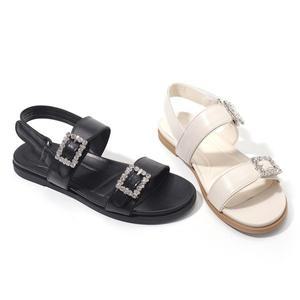갤러리아 세라 여성 캐주얼 스트랩 샌들 슬링백 C23S405 컬러 2종 1CM