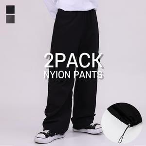 [PACKAGE] 나일론 스트링 와이드 카고 팬츠 2COLOR