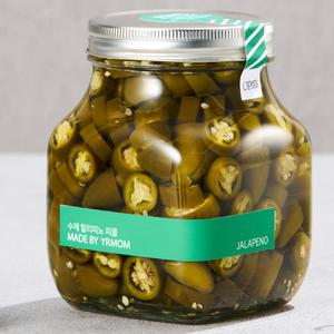 국내산 수제 할라피뇨 피클 850g / 직접만든 아삭한 할라피뇨
