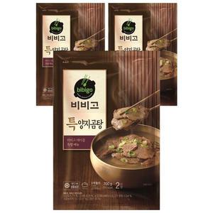 [소비기한 임박] CJ 비비고 특양지곰탕, 700g, 3개