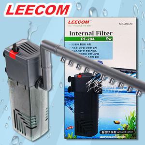 리컴 PF-284 9W 반투명 저소음 레인바 에어벤츄리 포함 40cm 60cm 수조 측면 여과기