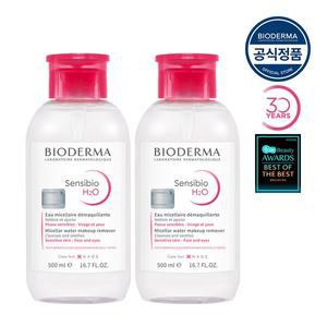 [바이오더마] 센시비오 H2O 500ml x2 (펌프형)