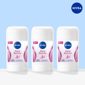 니베아 데오드란트 스틱 펄 뷰티 50ml X 3