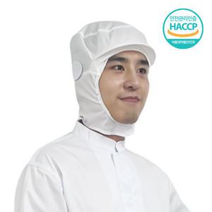 [데스피도] HACCP 위생모 턱덮개형 식품공장 조리모 위생모자
