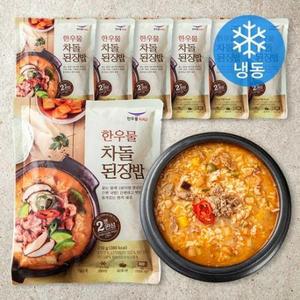 한우물 차돌된장밥 (냉동), 210g, 7팩 one option