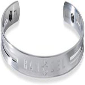 반델 BANDEL Titanium Bangle 팔찌 남성 정규품 실버 SM 사이즈